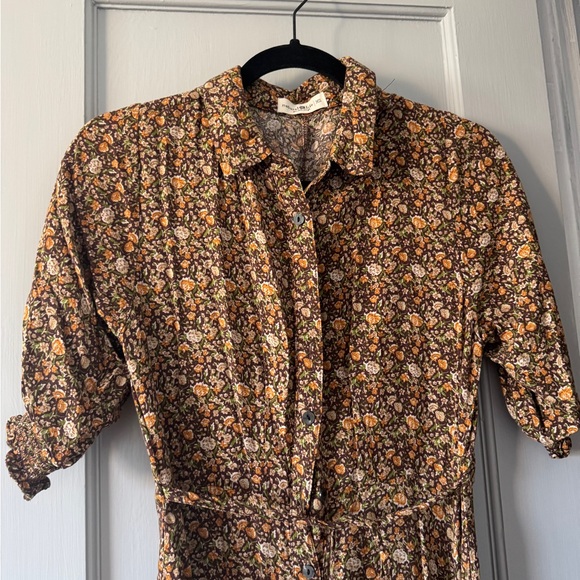 NATURAL LIFE Brown Floral Maxi Dress - Picture 4 of 5